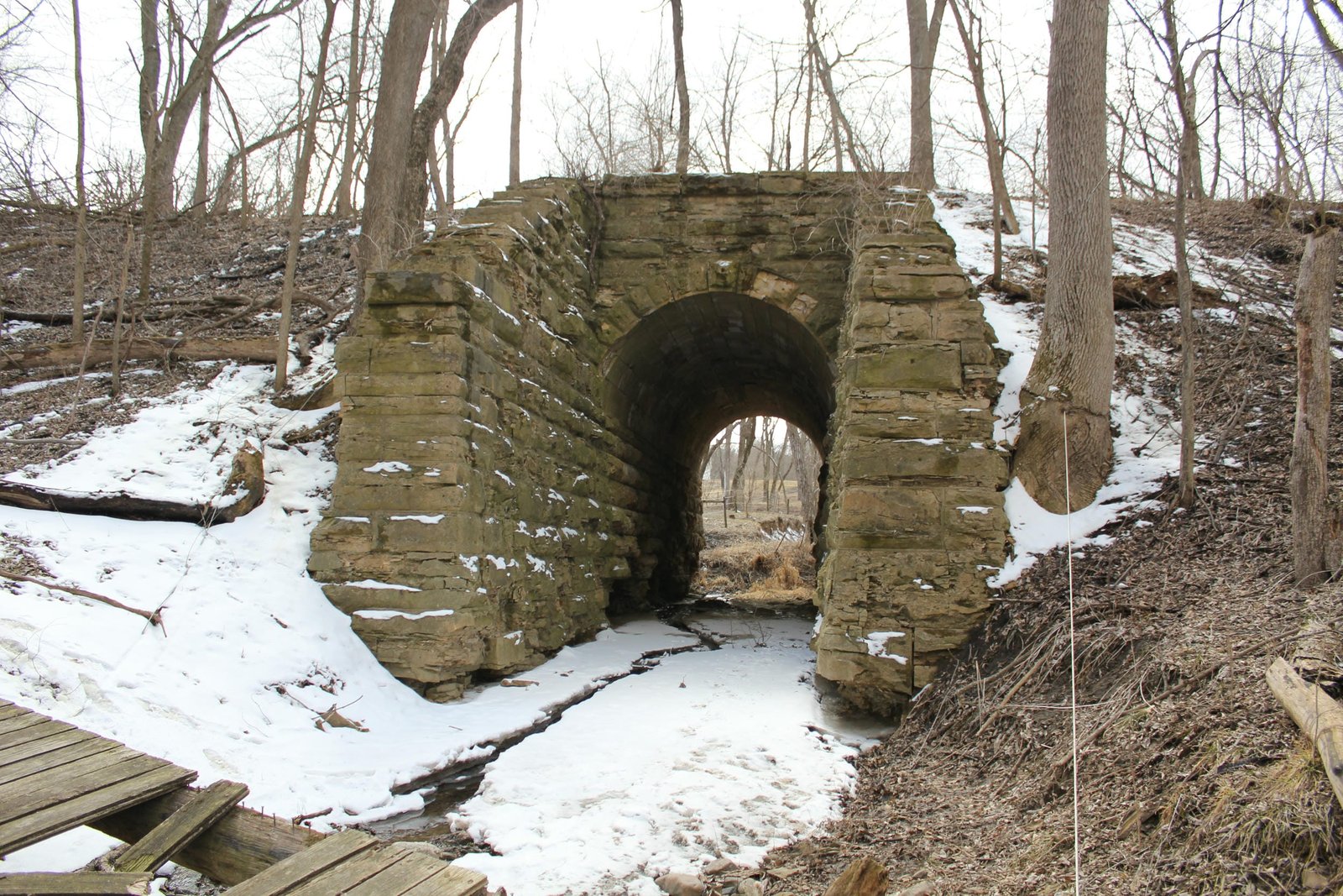 Overview of east face